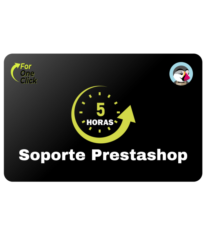5 Horas de Soporte Prestashop
