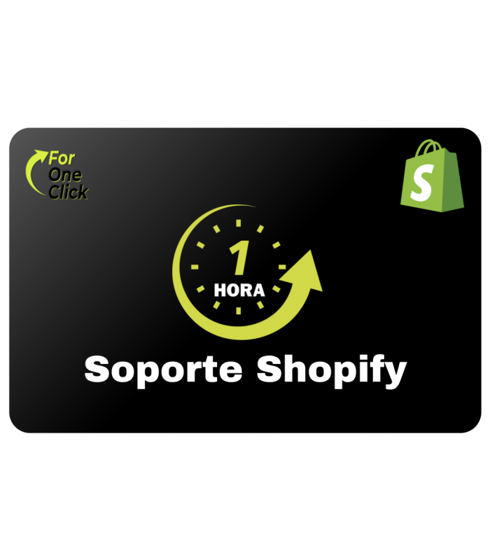 1 Hora de Soporte Shopify